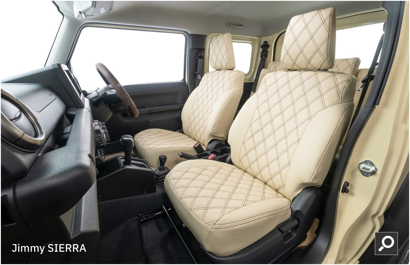 Jimny SIERRA車内の様子
