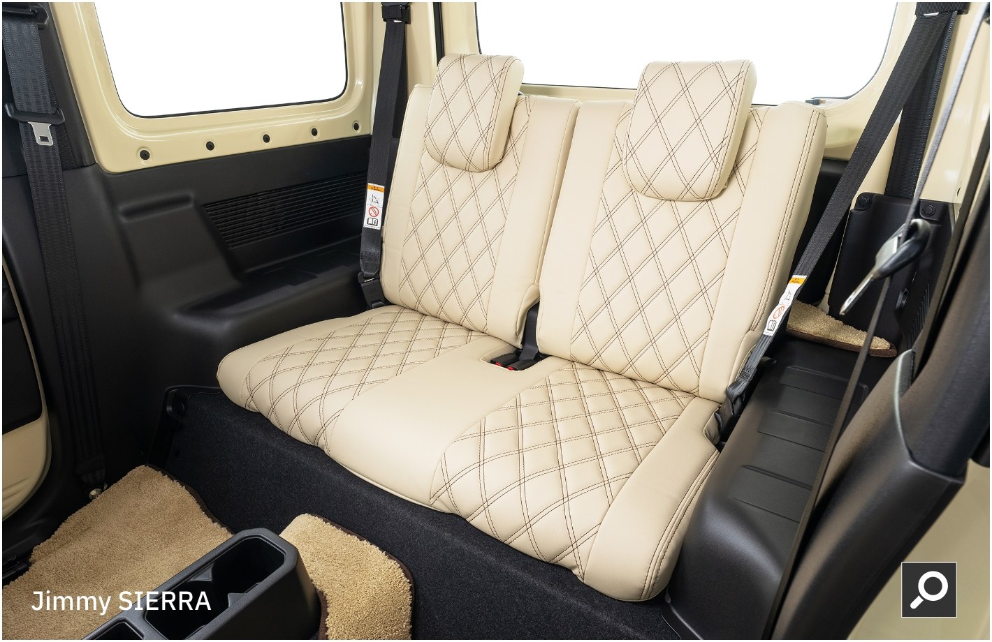 Jimny SIERRA車内の様子