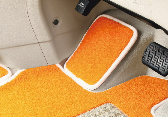 フットレスト用マット