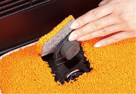 荷物用フック対応