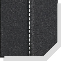 ブラック×ホワイトステッチ