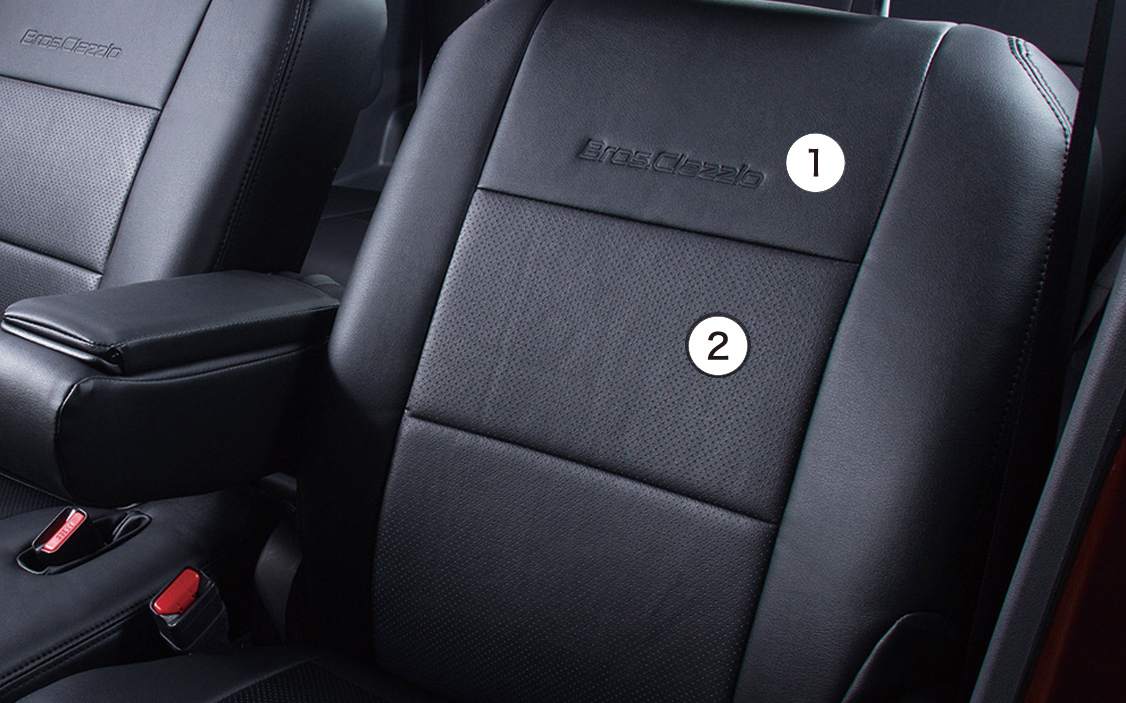 シートデザインとシートライン