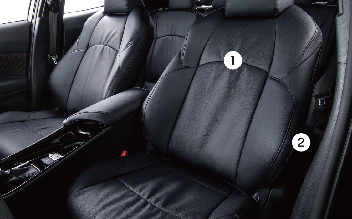 シートデザインとシートライン